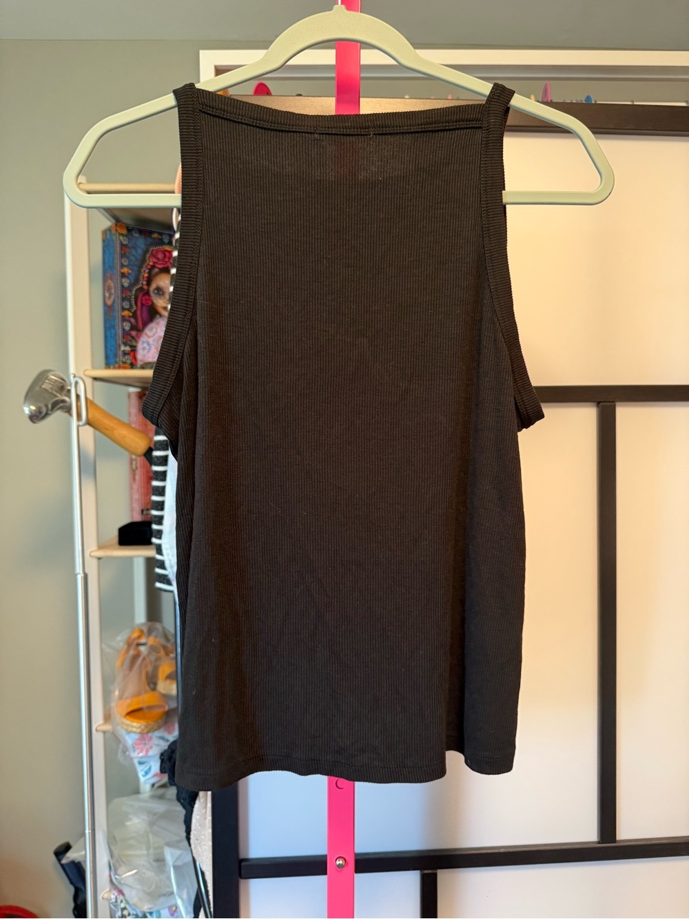 Sweet Romeo High Neck Ribbed Tank Top – XL | Nordstrom - Picture 5 of 5